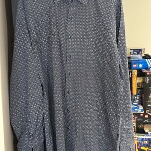 Rodd And Gunn Maxwell Pass Sports Fit Long Sleeve Button Down Shirt Size XL